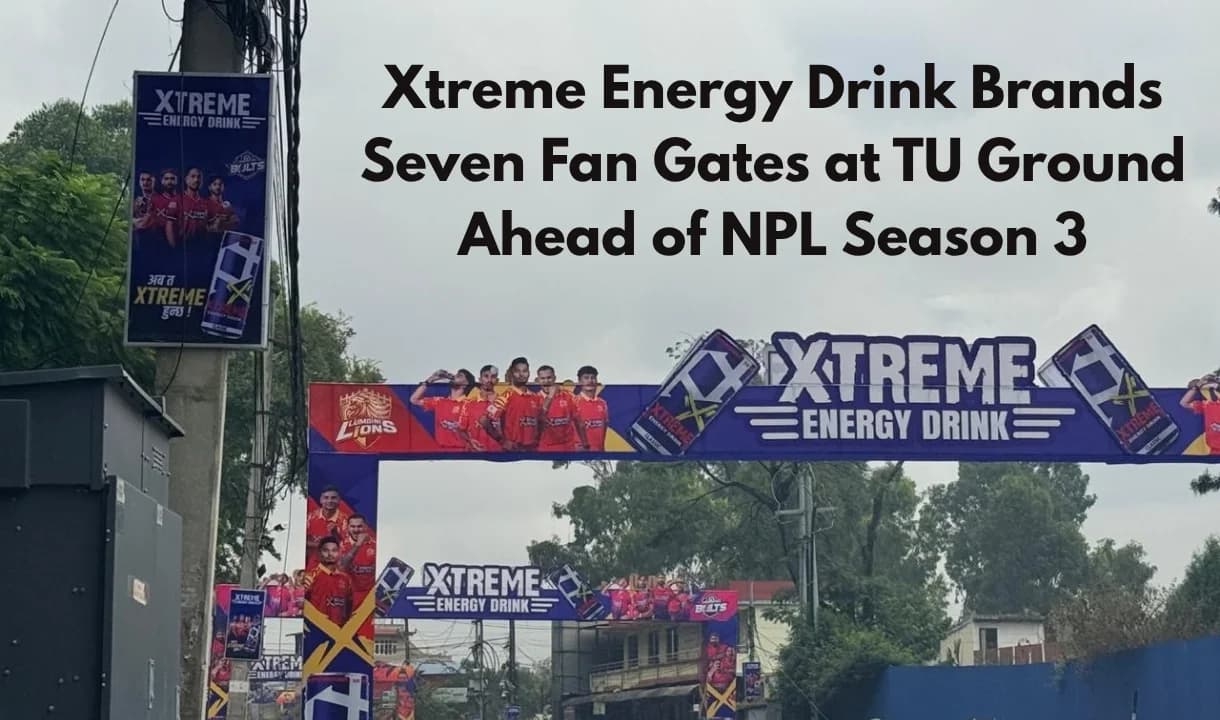Xtreme Energy Drink Brands Seven Fan Gates at TU Ground Ahead of NPL Season 3