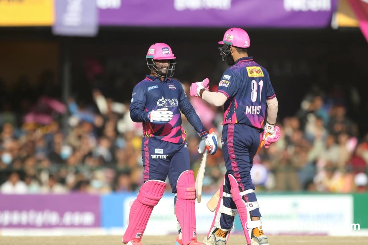 Janakpur Bolts Beat Kathmandu Gurkhas by 8 Wickets in NPL 2026