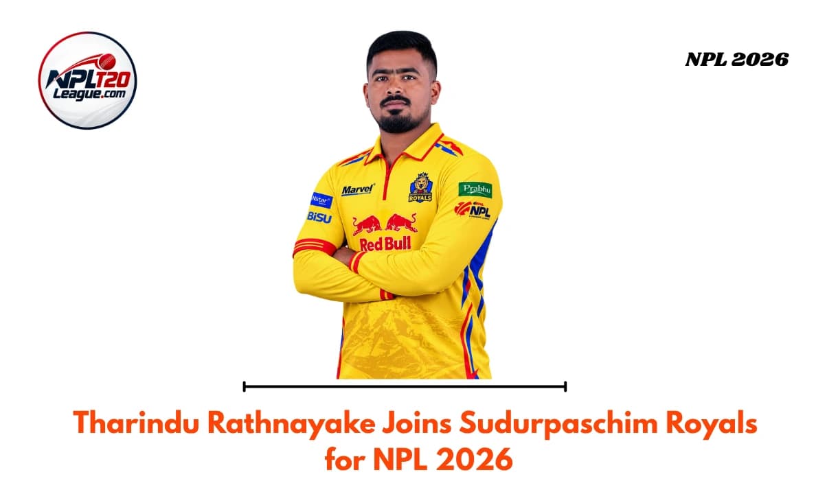 Tharindu Rathnayake Joins Sudurpaschim Royals for NPL 2026