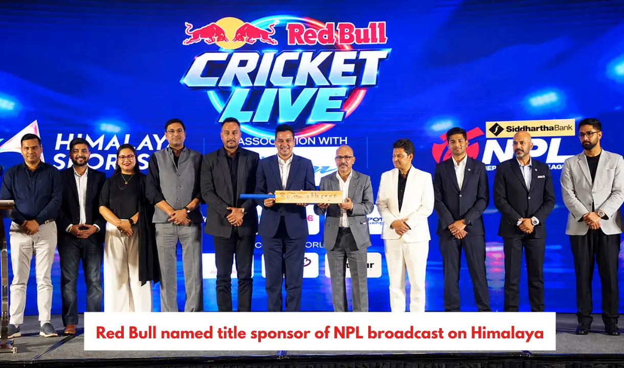 Red Bull named title sponsor of NPL 2026 broadcast on Himalaya Sports